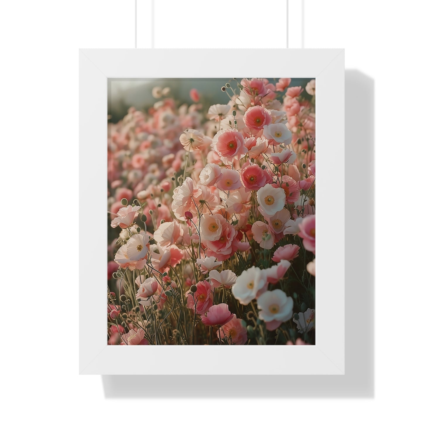 Pink Perfection Framed Vertical Poster
