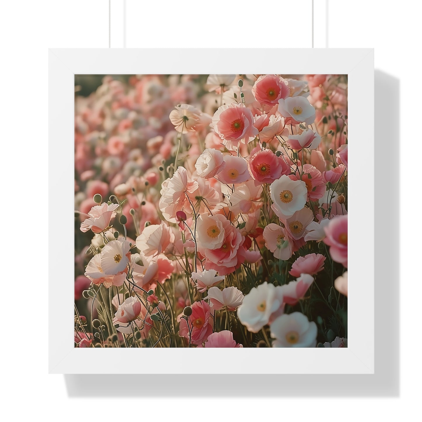 Pink Perfection Framed Vertical Poster