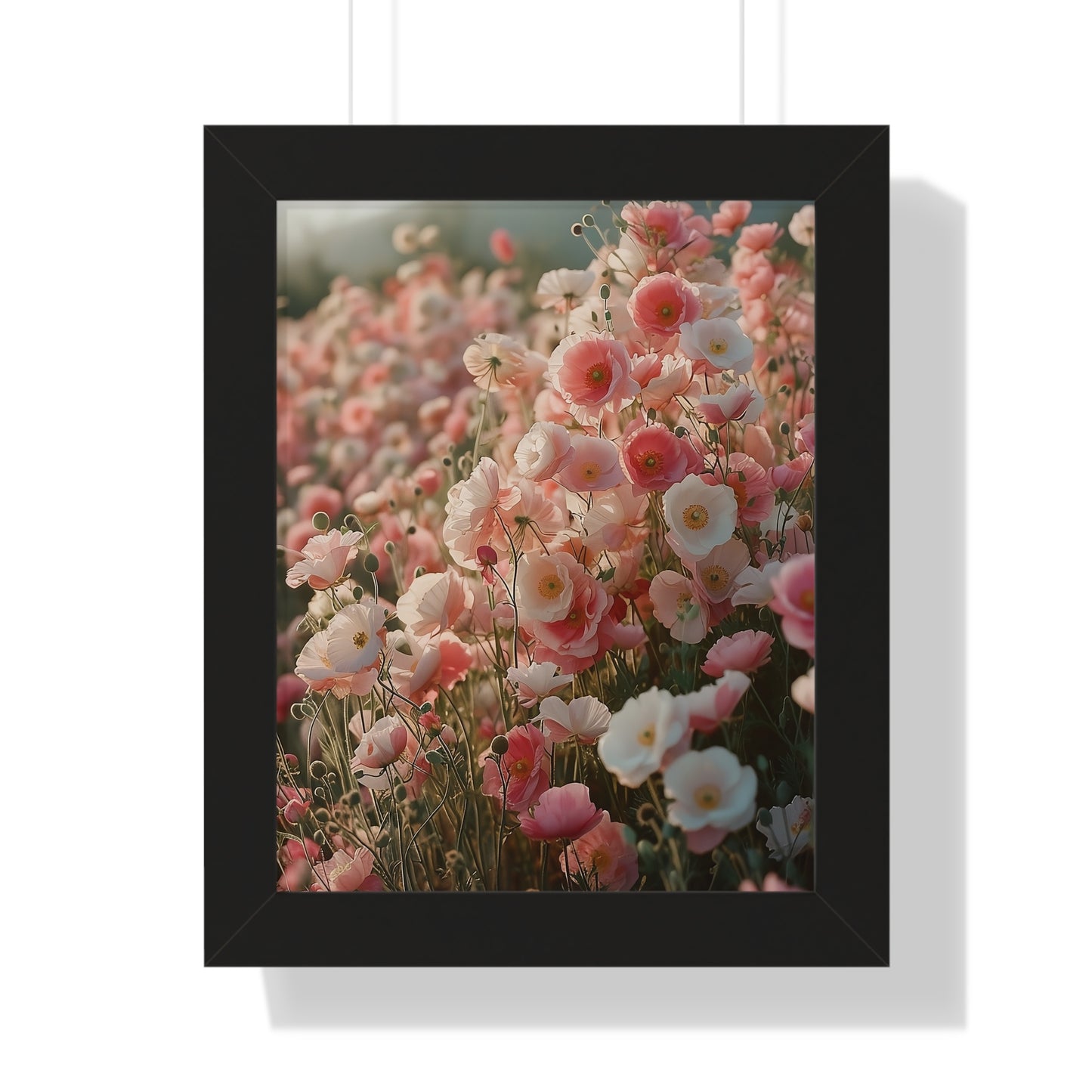 Pink Perfection Framed Vertical Poster
