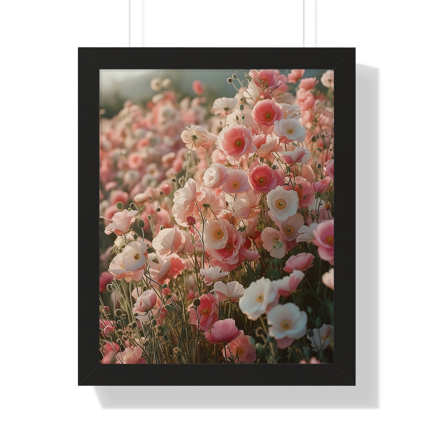 Pink Perfection Framed Vertical Poster