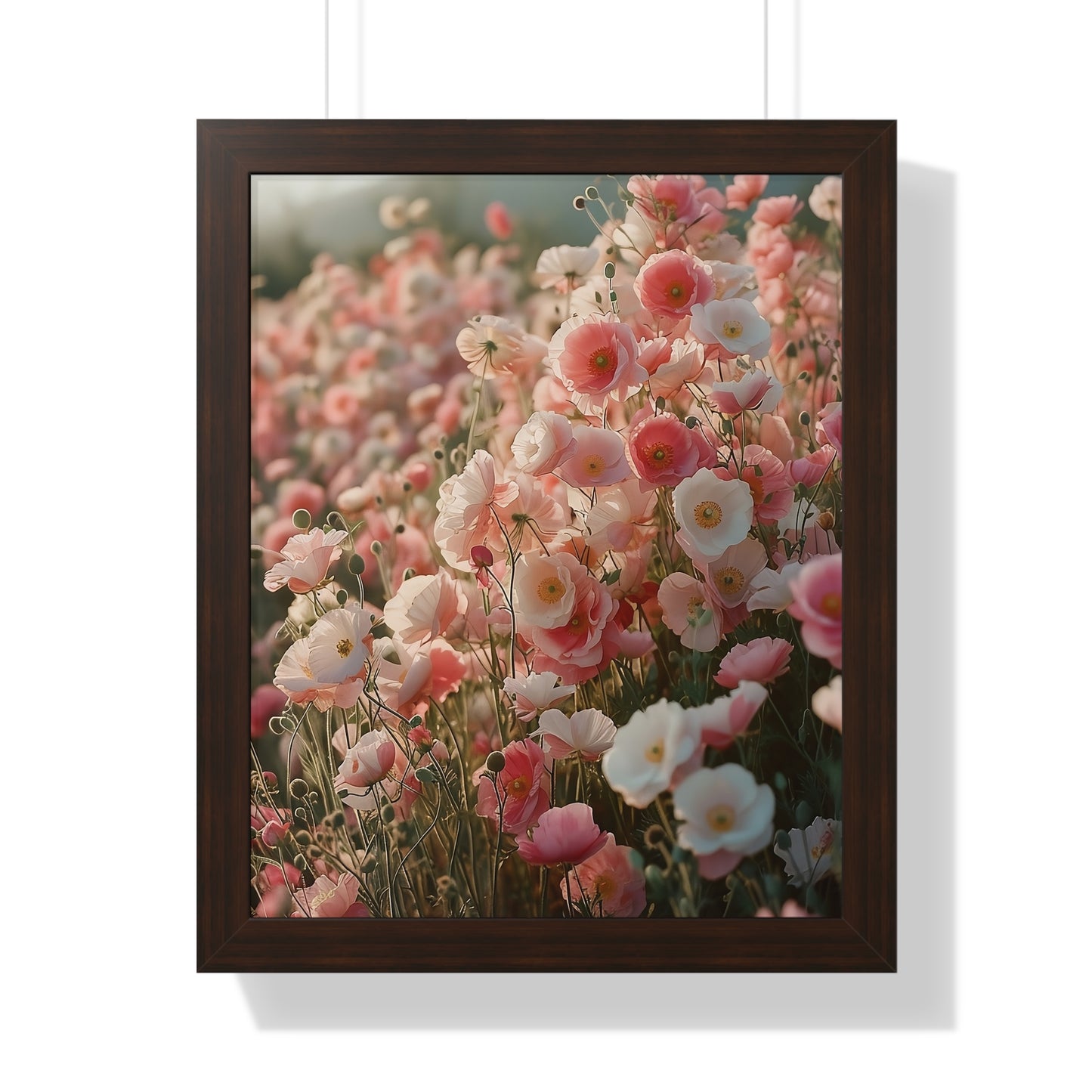 Pink Perfection Framed Vertical Poster