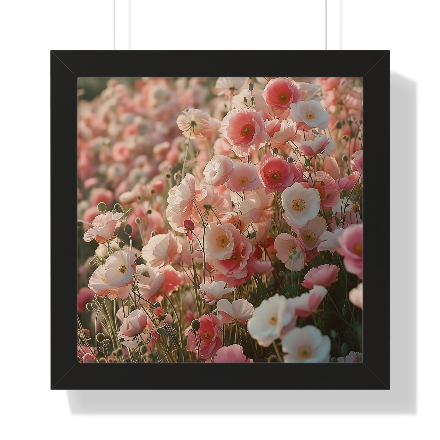 Pink Perfection Framed Vertical Poster