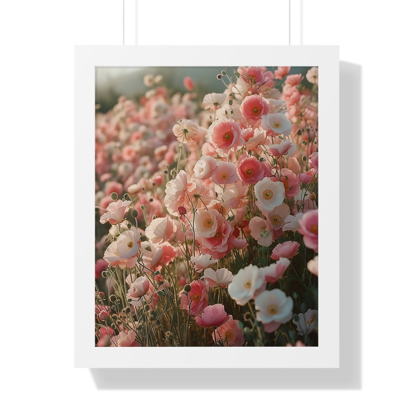 Pink Perfection Framed Vertical Poster
