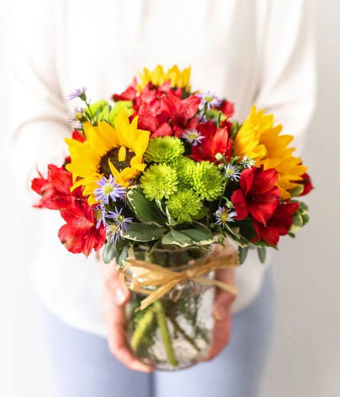 Fields of Gold Birthday Mason Jar