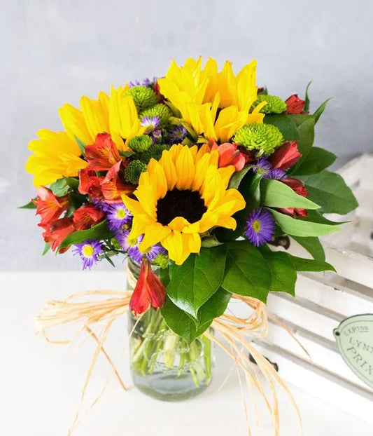 Fields of Gold Birthday Mason Jar