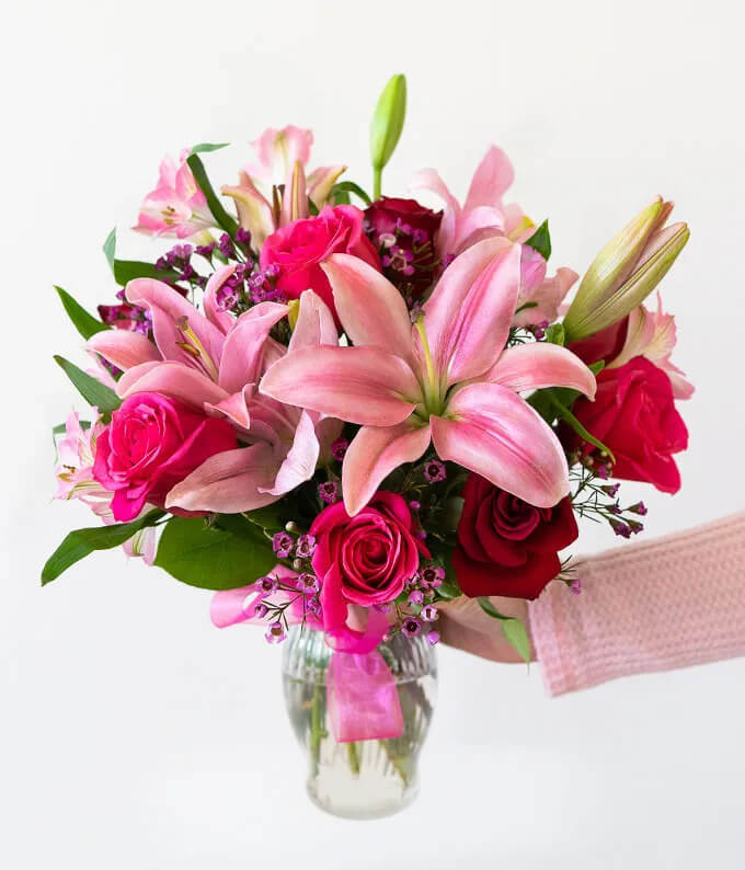 Rose and Lily Bouquet